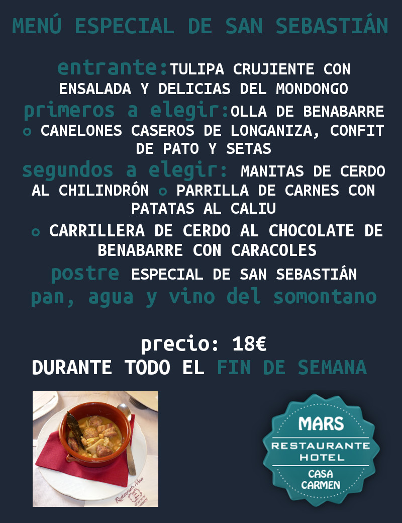 Tapas-MENU-mondongo-San-Sebastian-hotel-restaurante-mars-benabarre-gastronomia-tradicion